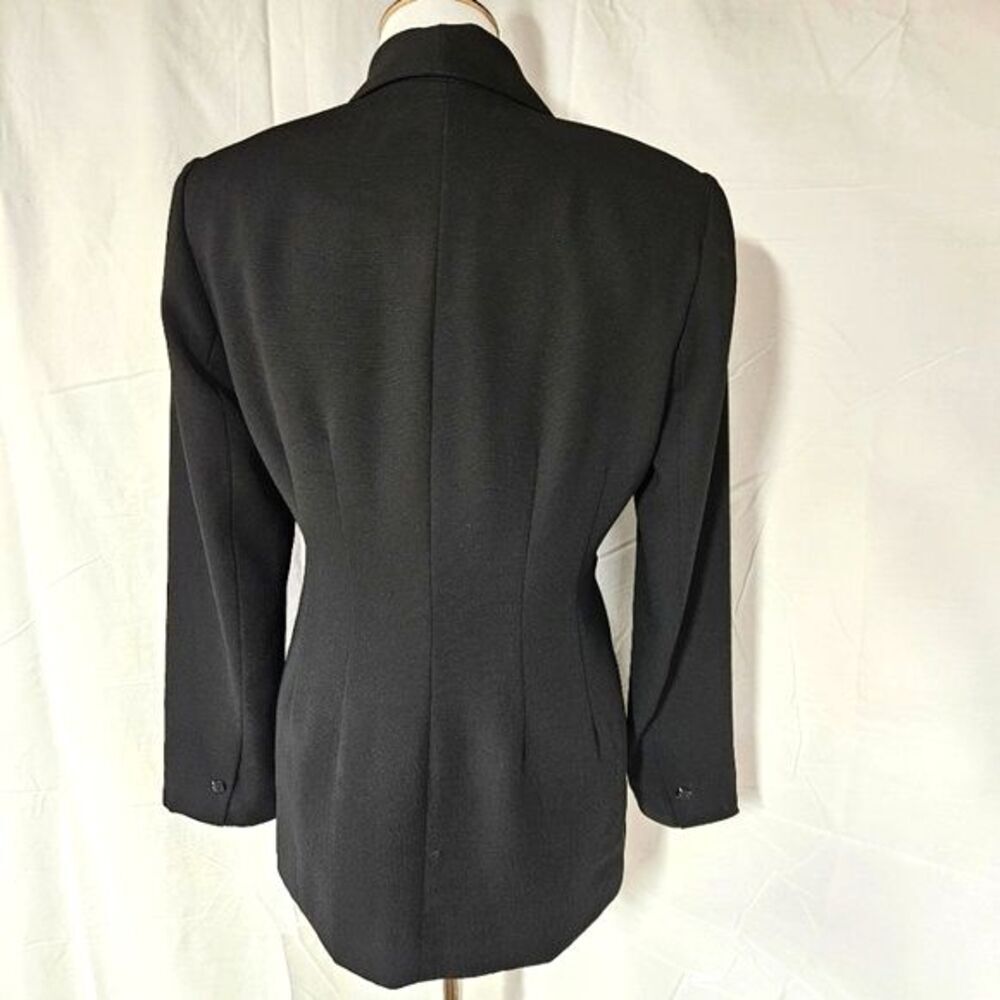 Cache Cyrus Black Cutaway Loop Button Front Tuxed… - image 3